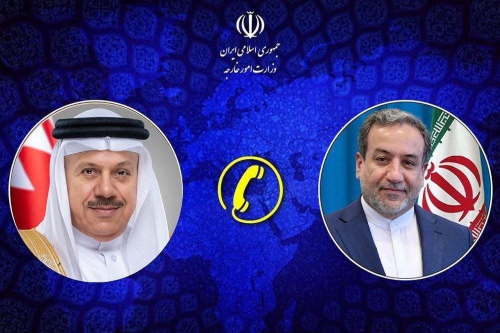 گفتگوی تلفنی وزرای امور خارجه ایران و بحرین