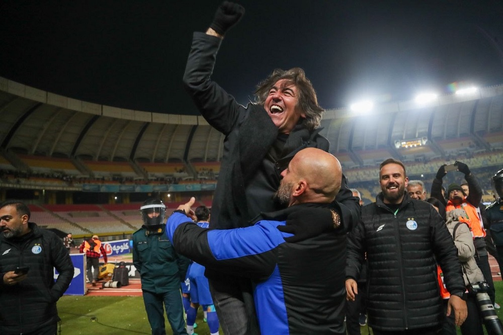 سور و سات استقلالی‌ها در نقش‌جهان +فیلم