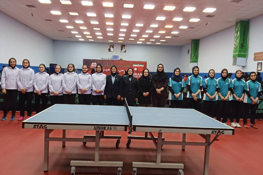 صدرنشینی بانوان تنیس روی میز دانشگاه آزاد