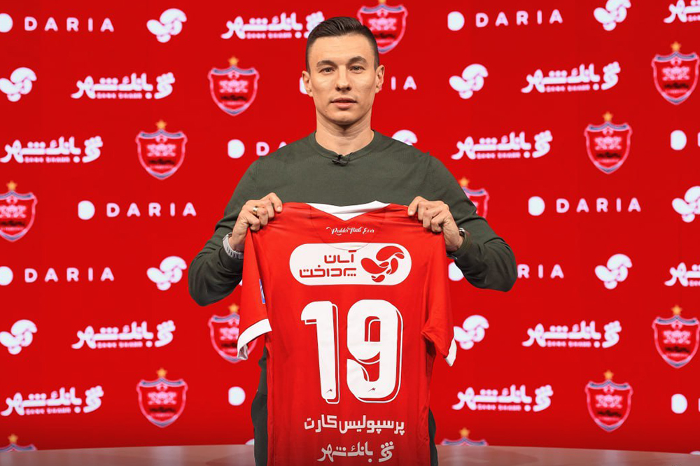 ایده اوسمار برای استفاده از سرگیف در ترکیب پرسپولیس