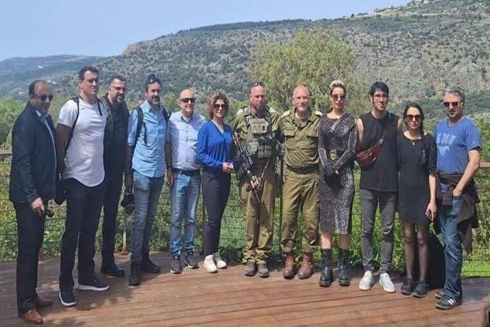 احمد باطبی و شرکت در تور موساد