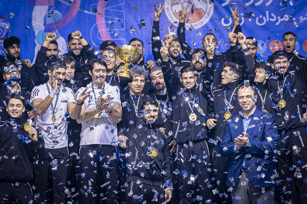 هفتمین قهرمانی دانشگاه آزاد در لیگ برتر ووشو