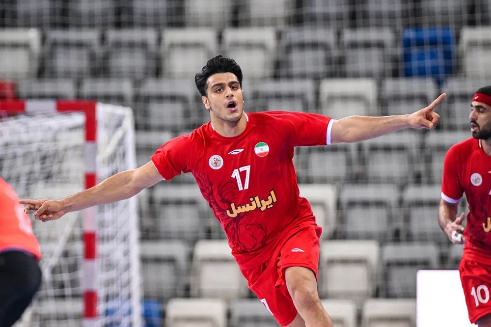 دومین پیروزی هندبال ایران در آسیا با گلباران هند