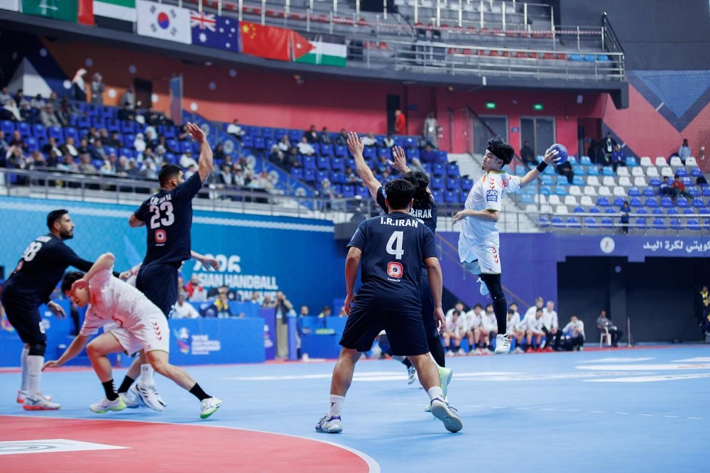 شکست هندبال ایران از چین