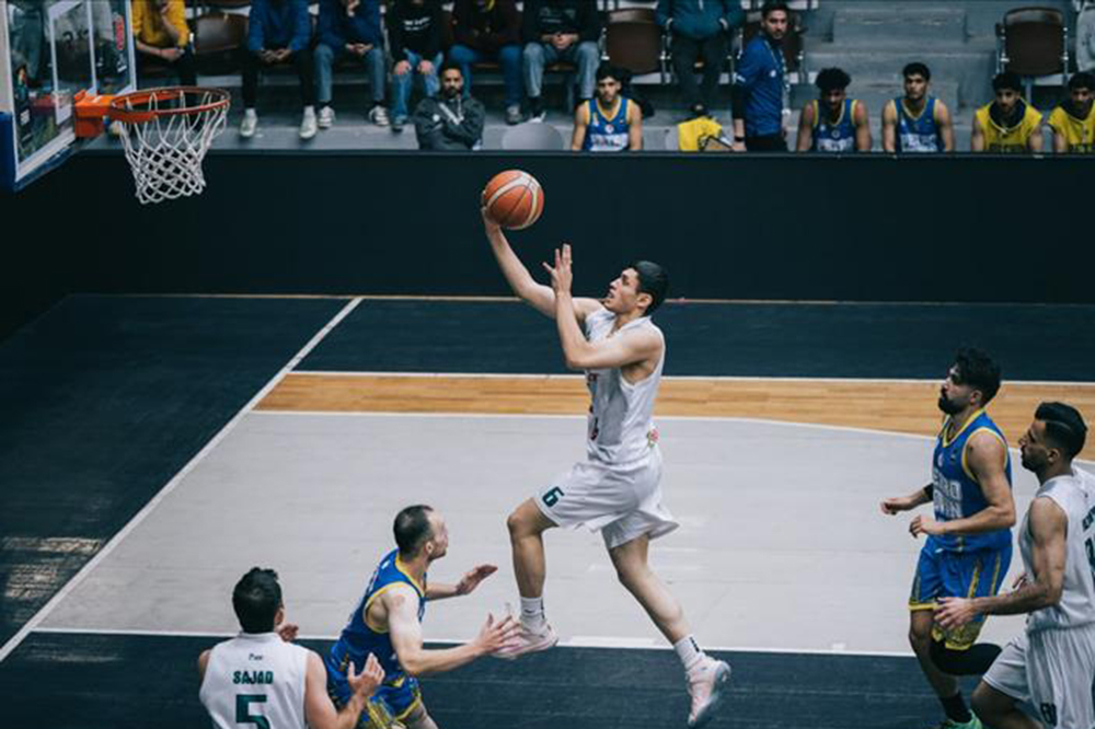 کاله در صدرجدول لیگ بسکتبال