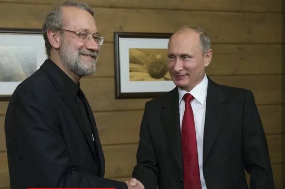 علی لاریجانی با پوتین دیدار کرد