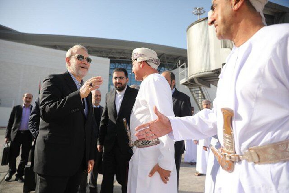 لاریجانی پس از پایان دیدارها در عمان، به دوحه رفت