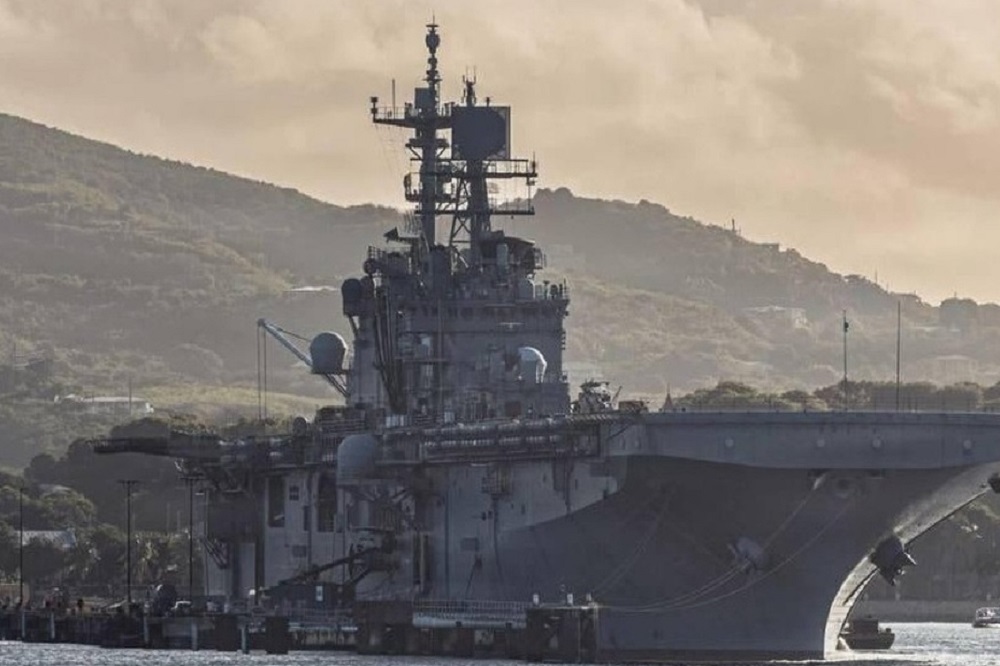 یک تفنگدار آمریکایی در آبهای کارائیب جان باخت