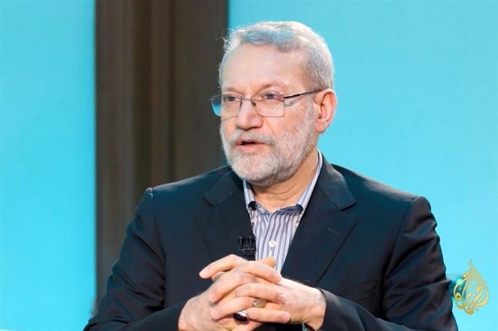 روایت لاریجانی دربارۀ حمله ایران به پایگاه العدید قطر