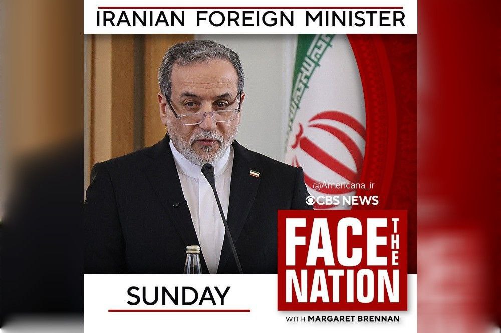 عراقچی با CBS News گفت‌وگو می‌کند