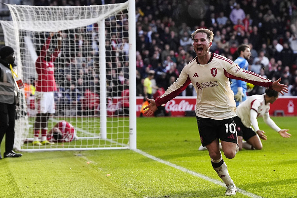 مک‌آلیستر ناجی لیورپول شد