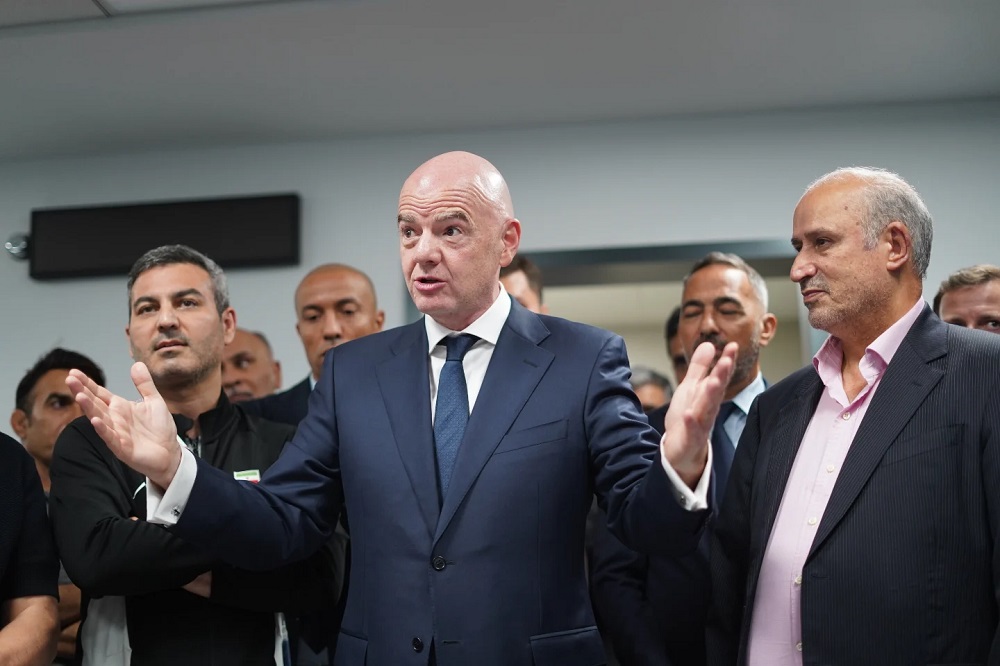 قدردانی اینفانتینو از همکاری همه‌جانبه ایران