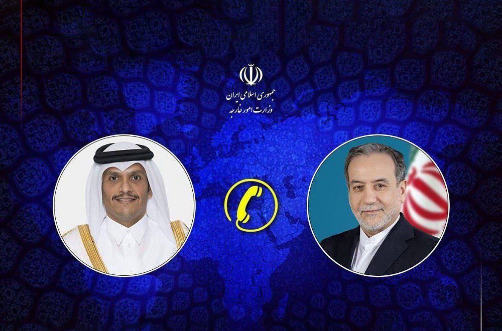 گفتگوی تلفنی عراقچی با وزیر امور خارجه قطر